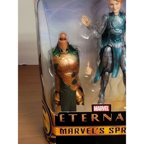 NEW SEALED Marvel Legends Eternals SPRITE Figure + Accessories #A20 - Picture 3 of 4